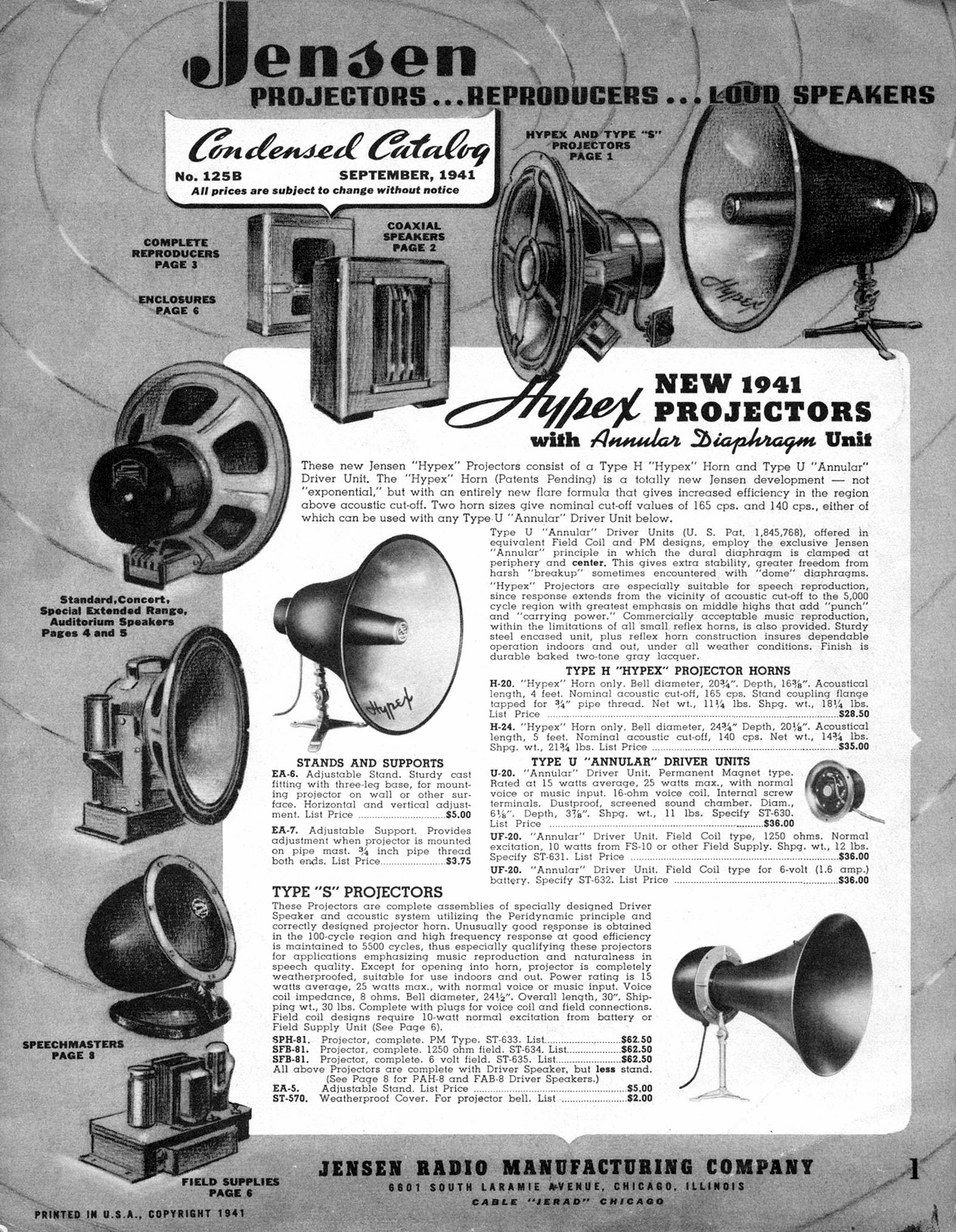 Hammond Orgel Club Holland › Jensen Speakers