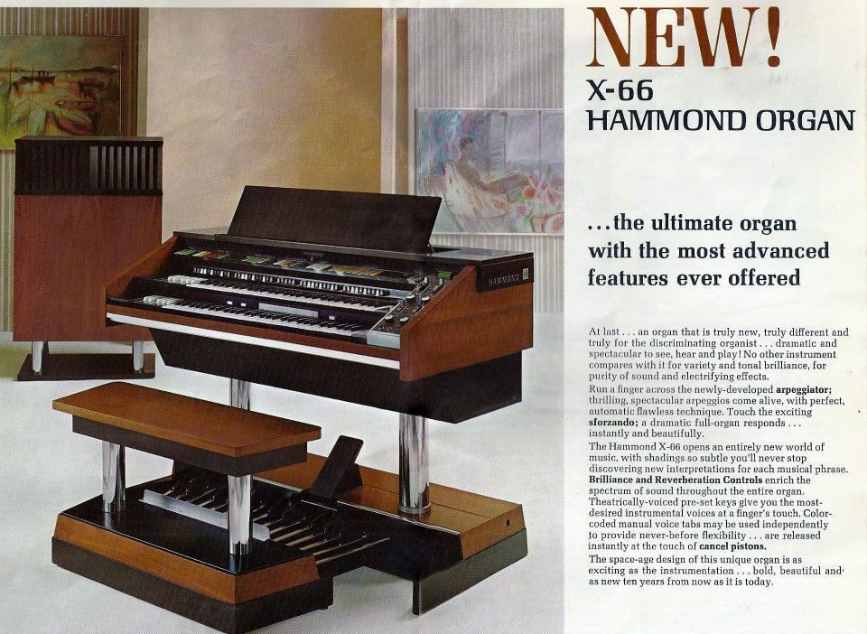 Hammond Orgel Club Holland › Het verhaal van de Hammond X66